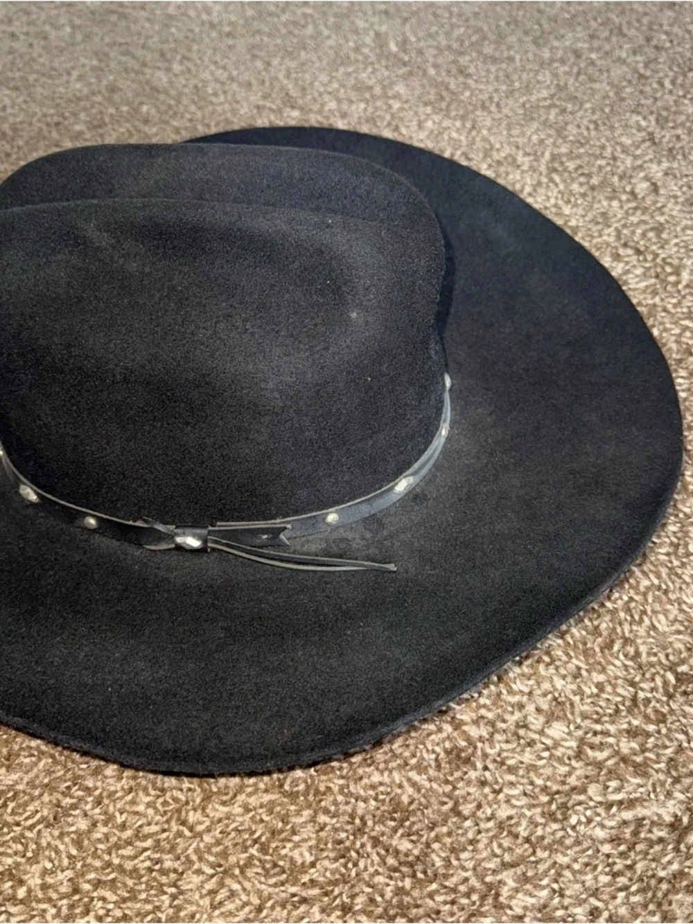 Black Stallion by Stetson Cowboy Hat Sz XX - Picture 16 of 16